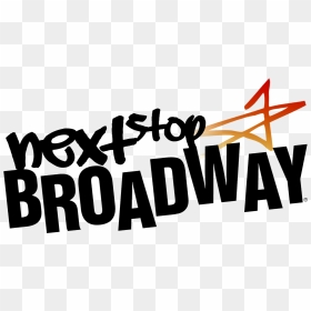 Next Stop Broadway - Calligraphy, HD Png Download - broadway png