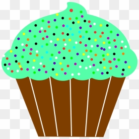 Clip Art Cup Cake - Transparent Background Cupcake Clipart, HD Png Download - cup cake png