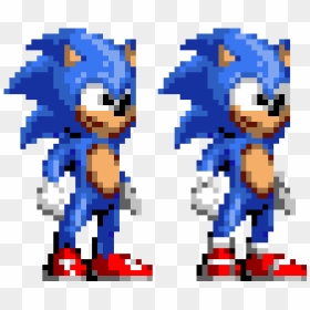 Sonic Movie Pixel Art, HD Png Download - sonic.png