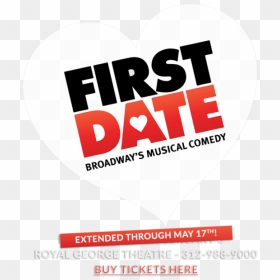 First Date Homepage Extended - First Date Broadway, HD Png Download - broadway png