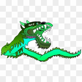 Green Chinese Dragon - Full Green Chinese Dragon, HD Png Download - green dragon png