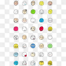 Emoticon Pack Png, Transparent Png - worried emoji png