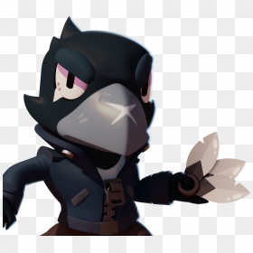 Supercell Brawl Stars Crow, HD Png Download - stars .png