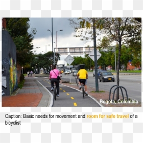 Street, HD Png Download - bicyclist png