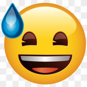 Emoji Faces, HD Png Download - sweat emoji png
