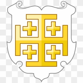 Kingdom Of Jerusalem Coat Of Arms, HD Png Download - templar cross png