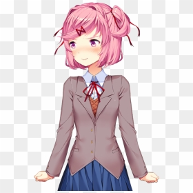 Natsuki Sprites, HD Png Download - yandere png