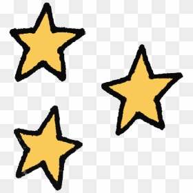 Space Star Sticker By Pretty Whiskey / Alex Sautter - Stars Stickers Animated Gif, HD Png Download - star sticker png