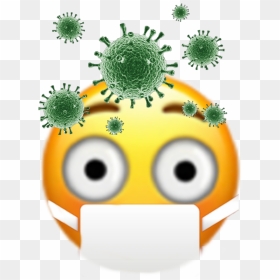 #foryou #corona #coronaemoji #coronavirus #emoji #worried - Cartoon, HD Png Download - worried emoji png