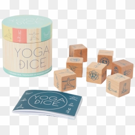 Chronicle Books Yoga Dice - Wooden Block, HD Png Download - hailee steinfeld png
