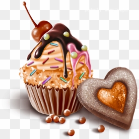 Cupcake Png, Tube Gâteau / Cupcake Drawing Png, Sweet - Cupcake, Transparent Png - cup cake png