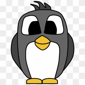 Penguin, Big Eyes, Cartoon Animal - Adã©lie Penguin, HD Png Download - penguins png