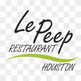 Le Peep Restaurant Houston Png Little Peep Restaurant - City Of Leicester Swimming Club, Transparent Png - houston png