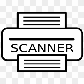 Sheet Fed Scanner Png Icons - Line Art, Transparent Png - scanner png