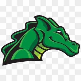 Green Dragon Head - Blue Dragon Head Png, Transparent Png - green dragon png