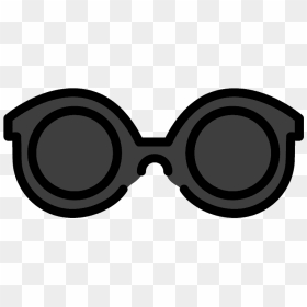 Sunglasses Emoji Clipart - Circle, HD Png Download - glasses emoji png
