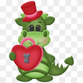 0 12c130 D1a4407a Orig Cute Dragons, Green Dragon, - Cute Valentine Cartoon Png, Transparent Png - green dragon png