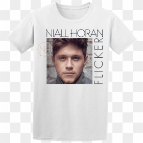 Niall Horan Flicker Album T-shirt - Flicker, HD Png Download - hailee steinfeld png