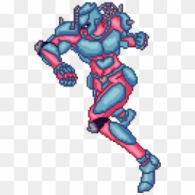 Zipper Man Pixel Art, HD Png Download - crazy diamond png