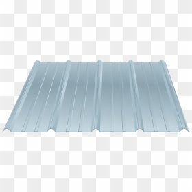 Ribbed Steel Roof Panels - Ribbed Metal Roofing, HD Png Download - roofing png