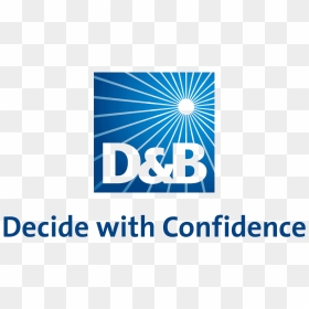 Decide With Confidence - D & B Logo, HD Png Download - confidence png