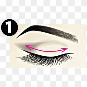 Eyelash Clipart Thick Eyelash - Eyelash, HD Png Download - eyelashes clipart png