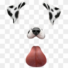 Transparent Cool Dog Png - Snapchat Dog Filter Transparent Png, Png Download - dog snapchat filter png