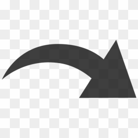Arched Arrow, HD Png Download - curvy arrow png