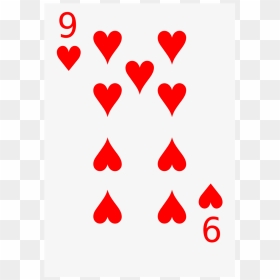 Hearts Cards Png Clipart Background - Playing Cards Heart Png, Transparent Png - hearts background png