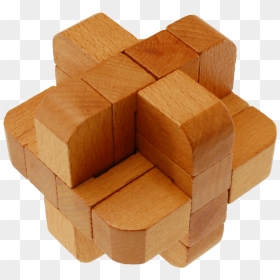 Puzzle Master Riddler Wooden Brain Teaser , Png Download - 12 Piece Wooden Puzzle Instructions, Transparent Png - riddler png