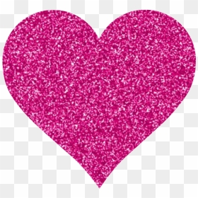 Pinkglitterheartoverlay - Heart, HD Png Download - heart overlay png