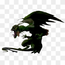 Illustration, HD Png Download - green dragon png