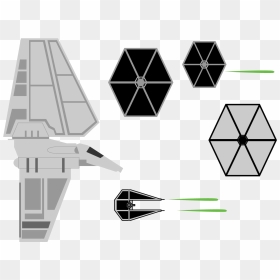 Diagram, HD Png Download - star wars ships png