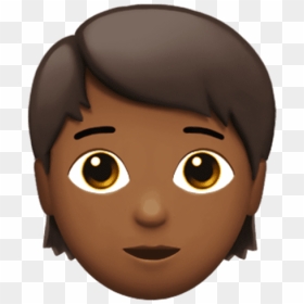 A Young Genderless Emoji - Transparent Gender Neutral Emoji, HD Png Download - running emoji png