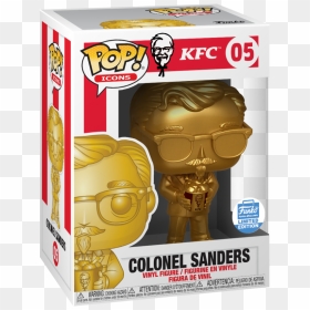 Colonel Sanders Funko Pop, HD Png Download - colonel sanders png