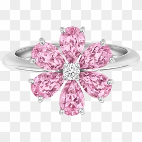 Engagement Ring, HD Png Download - pink diamonds png