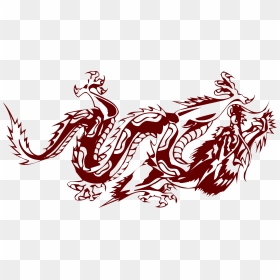Chinese Dragon Clip Art - Free Dragon Chinese Vector, HD Png Download - chinese dragon vector png