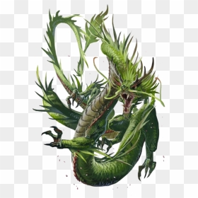 #mq #green #dragon #dragons #fantasy - Eastern Dragon, HD Png Download - green dragon png
