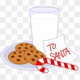 Christmas Cookies Edge Christmascookiesmilk - Christmas Cookies And Milk Clipart, HD Png Download - plate of cookies png