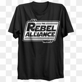 T-shirt, HD Png Download - rebel alliance png