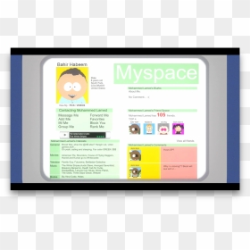 South Park Archives - Bahir Hassan Abdul Hakeem, HD Png Download - myspace png
