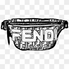 Now-viral Mashup Of Fila"s Iconic Logo With The Fendi, HD Png Download - fendi logo png