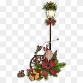 S - Christmas Street Lamp Clip Art, HD Png Download - street tree png
