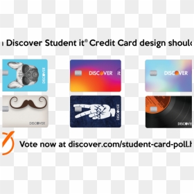 Discover Student Credit Cards - Discover Card Designs Frenchie, HD Png Download - discover card logo png