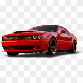 Dodge Challenger Png Pic - Fastest Muscle Car 2019, Transparent Png - challenger png