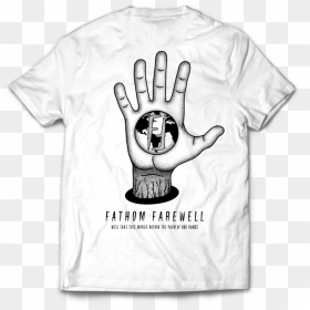 The World In Our Hand T-shirt - Kiwanis Shirt For Kids, HD Png Download - hand palm png