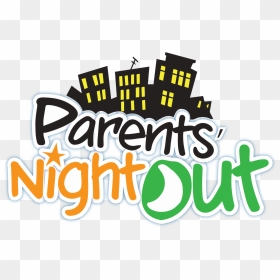 Parents Night Out Png , Png Download - Cartoon City Skyline, Transparent Png - parent png