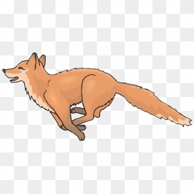 Fox Running Clip Art, HD Png Download - running emoji png