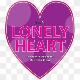 I"m Lonely Heart Pic Share On Facebook - Portable Network Graphics, HD Png Download - facebook heart png
