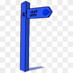 Wooden Sign Post, HD Png Download - wood post png